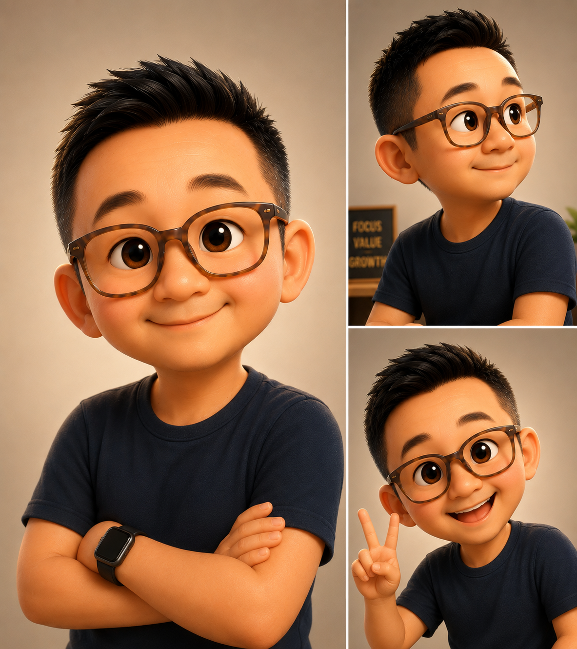 Little Jet smiling